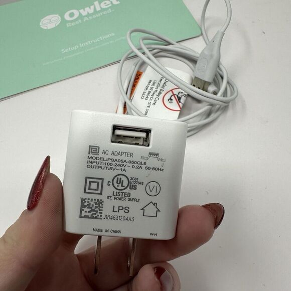 Owlet Smart Sock 2 Base and Cable NO Socks - Picture 6 of 6